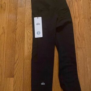 ALO seamless plush high waist 7/8 legging XXS NEW